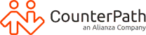 Bria (CounterPath) phone system logo, works with Aavgo