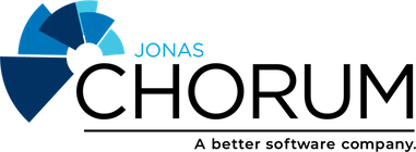 Jonas Chorum PMS logo, works with Aavgo