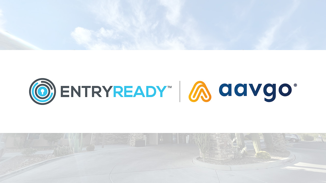 Aavgo and EntryReady logos side by side.